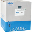 Tripp Lite 1000ft Cat6 600MHz Gigabit Bulk Solid PVC CMR Cable Blue 1000' - 4 Pair Solid CMR PVC Jacket - N222-01K-BL EATON