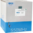 EATON Tripp Lite 1000FT PVC CMR CAT 6 SOLID UTP BULK CABLE Gray 1000' - 1000ft - Gray - N222-01K-GY
