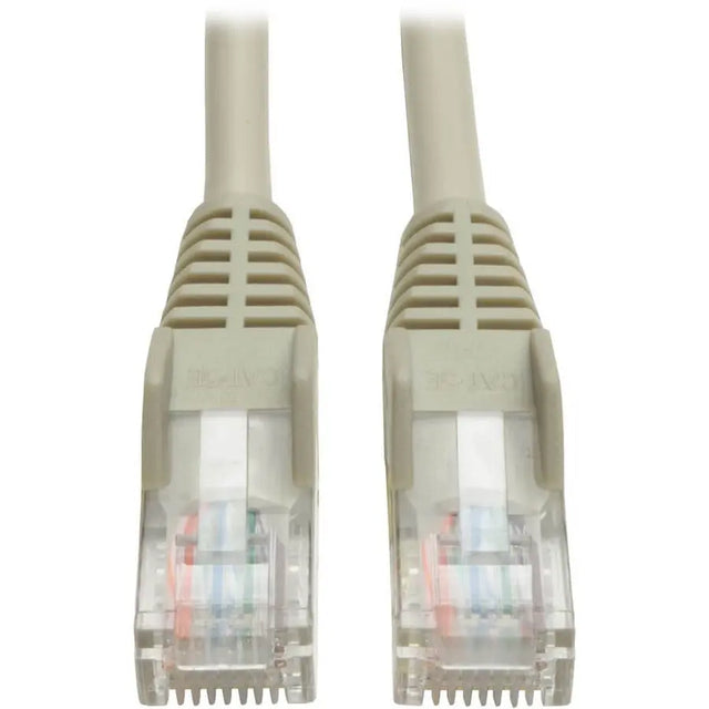 EATON Tripp Lite 100ft Cat5e Cat5 350MHz Snagless Patch Cable RJ45 M/M Gray 100' - 100ft - 1 x RJ-45 Male - 1 x RJ-45 Male - Gray - N001-100-GY