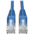 EATON Tripp Lite 100ft Cat5e Cat5 Snagless Molded Patch Cable RJ45 M/M Blue 100' - 100 ft Category 5e Network Cable for Network Device - First End: 1 x RJ-45 Network - Male - Second End: 1 x RJ-45 Network -...  - N001-100-BL