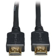 EATON Tripp Lite 100ft Standard Speed HDMI Cable Digital Video with Audio High Defnition 24 AWG M/M 100' - HDMI Male Digital Audio/Video - HDMI Male Digital Audio/Video - 100ft - Black - P568-100-HD