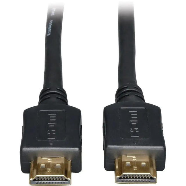 EATON Tripp Lite 100ft Standard Speed HDMI Cable Digital Video with Audio High Defnition 24 AWG M/M 100' - HDMI Male Digital Audio/Video - HDMI Male Digital Audio/Video - 100ft - Black - P568-100-HD