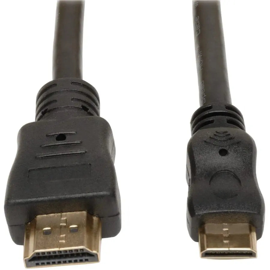 EATON Tripp Lite 10ft HDMI to Mini HDMI Cable with Ethernet Digital Video / Audio Adapter Converter M/M - HDMI for Audio/Video Device, Digital Camera, TV, Camcorder - 10 ft - 1 x Mini HDMI Male Digital Audi...  - P571-010-MINI