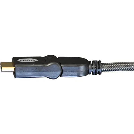 EATON Tripp Lite 10ft High Speed HDMI Cable Digital Video with Audio Swivel Connectors 4K x 2K M/M 10' - HDMI - 10 ft - 1 x HDMI Male - 1 x HDMI Male - Shielding - P568-010-SW