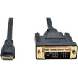 EATON Tripp Lite 10ft Mini HDMI to DVI-D Digital Monitor Adapter Video Converter Cable M/M 10' - HDMI/DVI for Video Device, Camcorder, Digital Camera, Monitor - 10 ft - 1 x Mini HDMI Male Digital Audio/Vide...  - P566-010-MINI