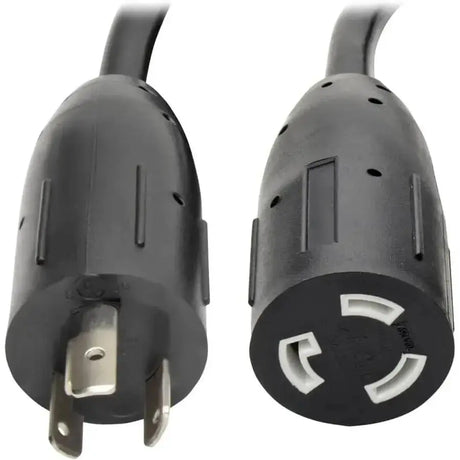 EATON Tripp Lite 10ft Power Cord Extension Cable L5-20P to L5-20R with Locking Connectors Heavy Duty 20A 12AWG 10' - 125 V AC Voltage Rating - 20 A Current Rating - Black - P046-010-LL