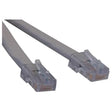 EATON Tripp Lite 10ft T1 RJ48C Shielded Straight Through Patch Cable RJ45 M/M 10' - RJ-45 Male Network - RJ-45 Male Network - 10ft - Beige - N265-010