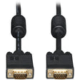EATON Tripp Lite 10ft VGA Coax Monitor Cable with RGB High Resolution HD15 M/M 10' - (HD15 M/M) 10-ft. - P502-010