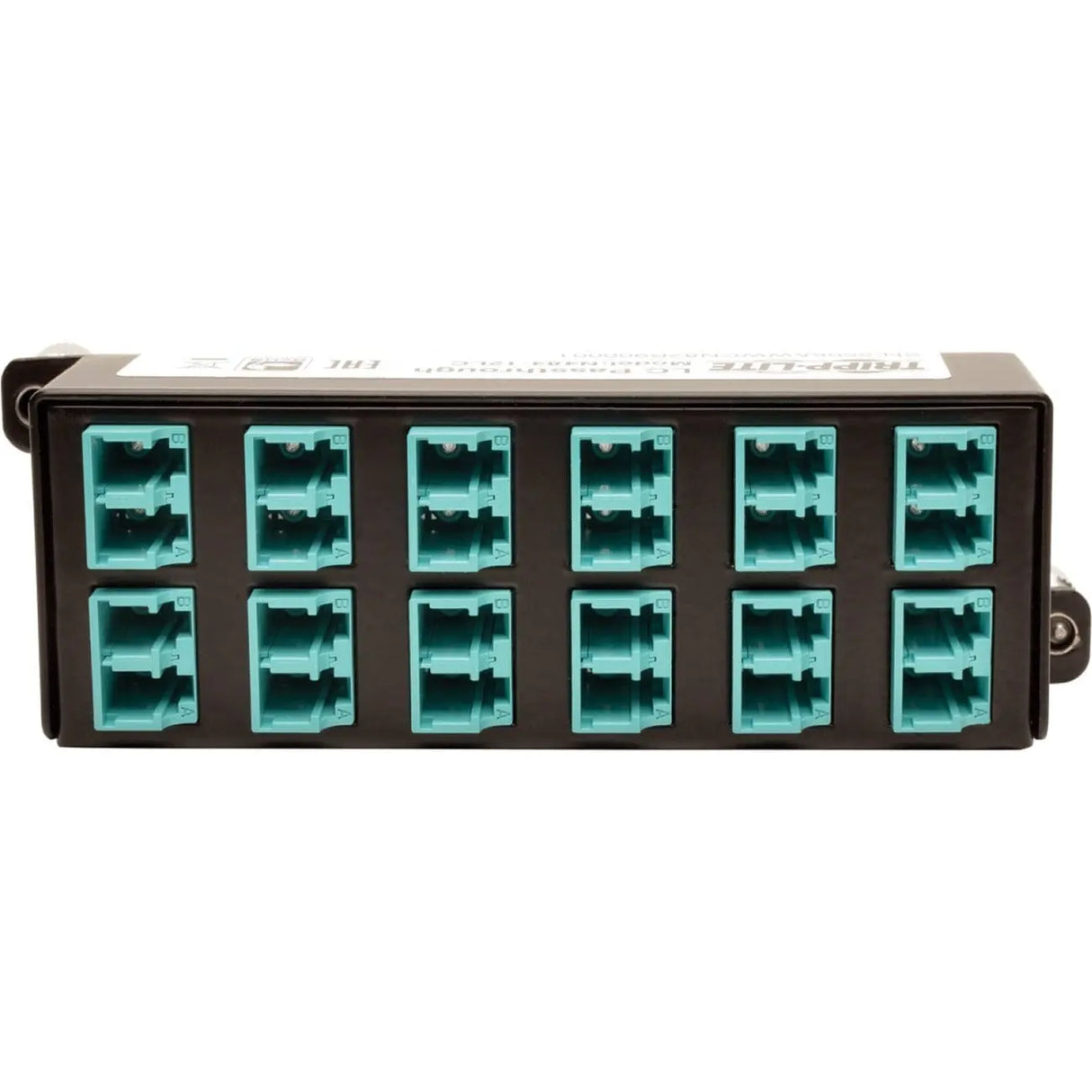 EATON Tripp Lite 10GbE High Density Pass-Through Cassette 12 LC Duplex Connection - 12 LC Duplex Connection - N484-12LC