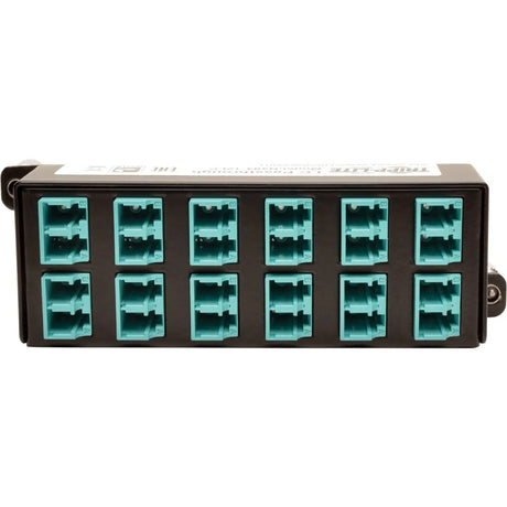 EATON Tripp Lite 10GbE High Density Pass-Through Cassette 12 LC Duplex Connection - 12 LC Duplex Connection - N484-12LC