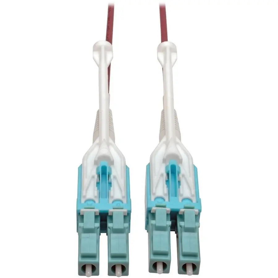 EATON Tripp Lite 10M 10Gb Duplex Multimode Fiber Patch Cable 50/125 OM4 LC/LC 33' - Fiber Optic for Network Device - 12.50 GB/s - Patch Cable - 32.81 ft - 2 x LC Male Network - 2 x LC Male Network - 50/125 ...  - N821-10M-MG-T
