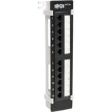 EATON Tripp Lite 12-Port Cat5e Cat5 Wall Mount Patch Panel 568B 110 Punch TAA GSA - 568B, RJ45 Ethernet" - N050-012