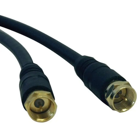 EATON Tripp Lite 12ft Home Theater RG59 Coax Cable with F-Type Connectors 12' - F Connector - F Connector - 12ft - A200-012