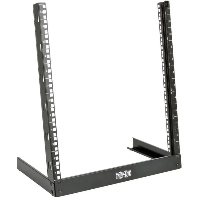 EATON Tripp Lite 12U 2 Post Open Frame Desktop Rack Server Cabinet Free Standing - For LAN Switch, Patch Panel, A/V Equipment - 12U Rack Height x 19" Rack Width x 36" Rack Depth - Floor Standing, Tabletop - - SR2POST12