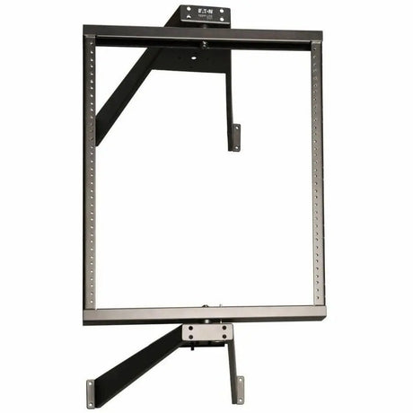 EATON Tripp Lite 12U Wall Mount 2-Post Open Frame Rack Hinged Pivoting Flat-Pack - 12U Rack Height - Wall Mountable - Steel - SRWO12US