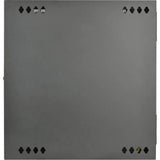 EATON Tripp Lite 12U Wall Mount Rack Enclosure Server Cabinet Swinging Hinged Door Deep - For UPS - 12U Rack Height x 19" Rack Width x 24.50" Rack Depth - Wall Mountable - Black - 200 lb Maximum Weight Capa - SRW12USDP