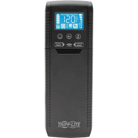 EATON Tripp Lite 1300VA UPS Eco Green Battery Back Up AVR 120V USB Energy Star V2.0 - 1300 VA/720 W - 110 V AC, 115 V AC, 120 V AC, 5 V DC - 3 Minute Stand-by Time - Tower - 10 x NEMA 5-15R, 2 x USB - ECO1300LCD