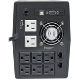 EATON Tripp Lite 1440VA 1200W UPS Smart Tower Battery Back Up Desktop AVR USB LCD - Tower - AVR - 8 Hour Recharge - 2 Minute Stand-by - 120 V AC Input - 120 V AC, 115 V AC, 110 V AC Output - 8 x NEMA 5-15R - SMART1500TSU