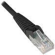 EATON Tripp Lite 14ft Cat6 Gigabit Snagless Molded Patch Cable RJ45 M/M Black 14' - 14 ft Category 6 Network Cable for Network Device, ATM - First End: 1 x RJ-45 Network - Male - Second End: 1 x RJ-45 Netwo...  - N201-014-BK