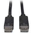 EATON Tripp Lite 15ft DisplayPort Cable with Latches Video / Audio DP 4K x 2K M/M - (M/M) 15-ft. - P580-015