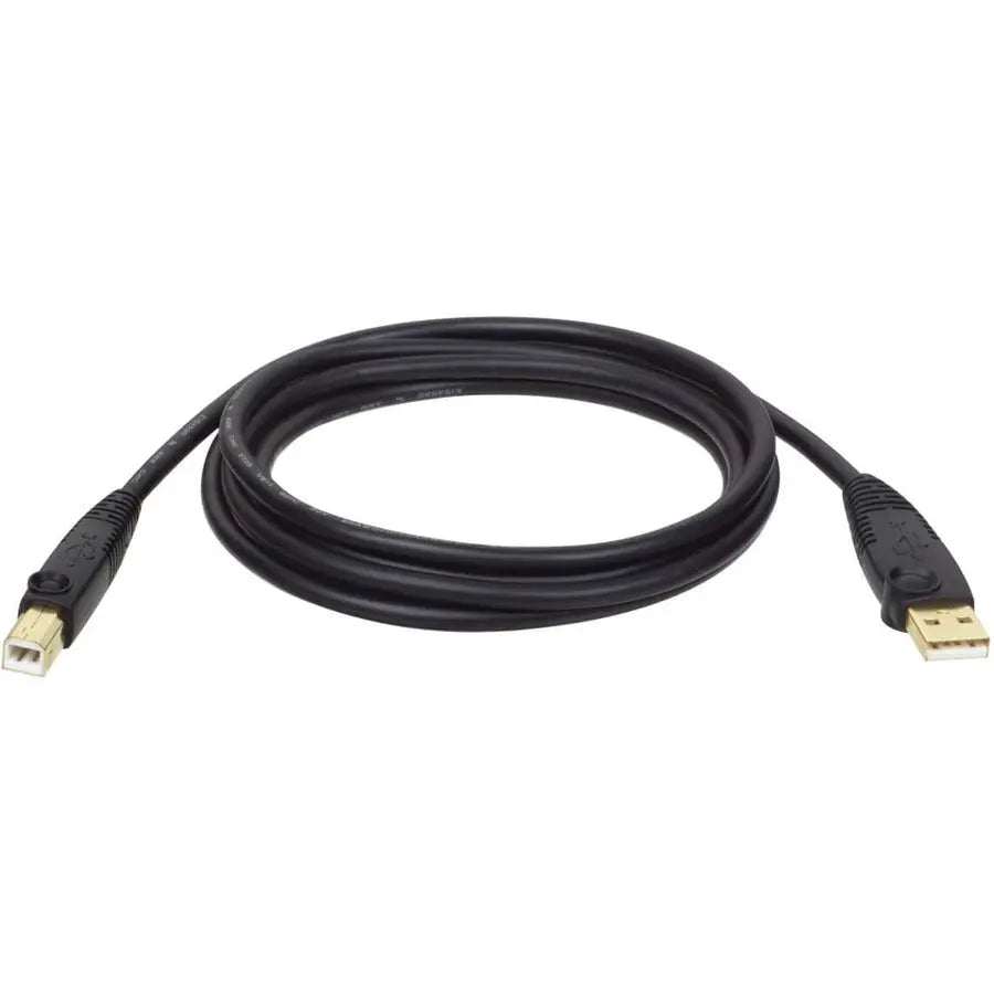 EATON Tripp Lite 15ft USB 2.0 Hi-Speed A/B Device Cable Shielded Male / Male - Type A Male - Type B Male USB - 15ft - U022-015