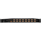 Tripp Lite 16-Port IP KVM Switch Rack Console w/ 19" LCD 1U - 16 Computer(s) - 19" LCD - 1280 x 1024PS/2 PortUSBVGA - Keyboard120 V AC, 230 V AC Input Voltage - 1U High - TAA Compliant - B020-U16-19-IP EATON