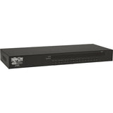 EATON Tripp Lite 16-Port Rackmount USB / PS2 KVM Switch w/ On-Screen Display 1U - 16 x 1 - 16 x HD-15 - 1U - Rack-mountable - B042-016