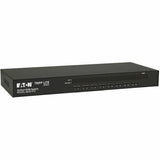EATON Tripp Lite 16-Port Rackmount USB / PS2 KVM Switch w/ On-Screen Display 1U - 16 x 1 - 16 x HD-15 - 1U - Rack-mountable - B042-016