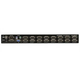 EATON Tripp Lite 16-Port Rackmount USB / PS2 KVM Switch w/ On-Screen Display 1U - 16 x 1 - 16 x HD-15 - 1U - Rack-mountable - B042-016