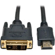 EATON Tripp Lite 16ft HDMI to DVI-D Digital Monitor Adapter Video Converter Cable M/M 16' - (HDMI to DVI-D M/M) 16-ft. - P566-016
