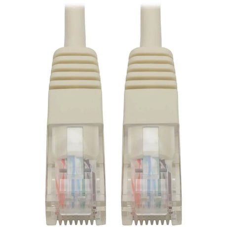 EATON Tripp Lite 1ft Cat5e / Cat5 350MHz Molded Patch Cable RJ45 M/M White 1' - Category 5e - 1ft - 1 x RJ-45 Male Network - 1 x RJ-45 Male Network - White - N002-001-WH