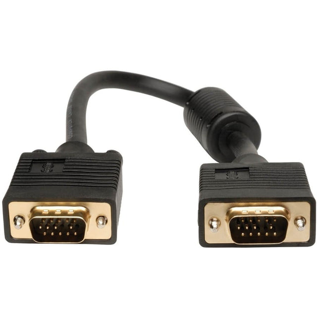 EATON Tripp Lite 1ft VGA Coax Monitor Cable High Resolution HD15 Male / Male 1' - (HD15 M/M) 1-ft. - P502-001