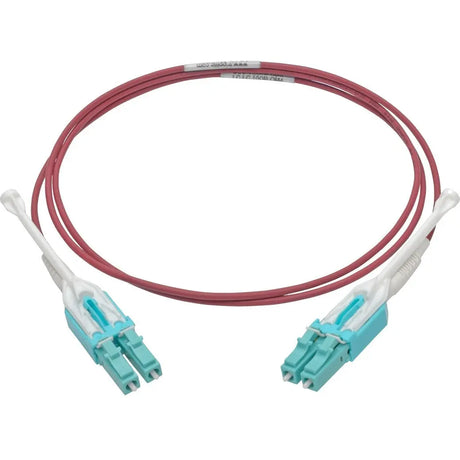 EATON Tripp Lite 1M 10Gb Duplex Multimode Fiber Patch Cable 50/125 OM4 LC/LC LSZH - Fiber Optic for Network Device - 12.50 GB/s - Patch Cable - 3.28 ft - 2 x LC Male Network - 2 x LC Male Network - 50/125 &...  - N821-01M-MG-T