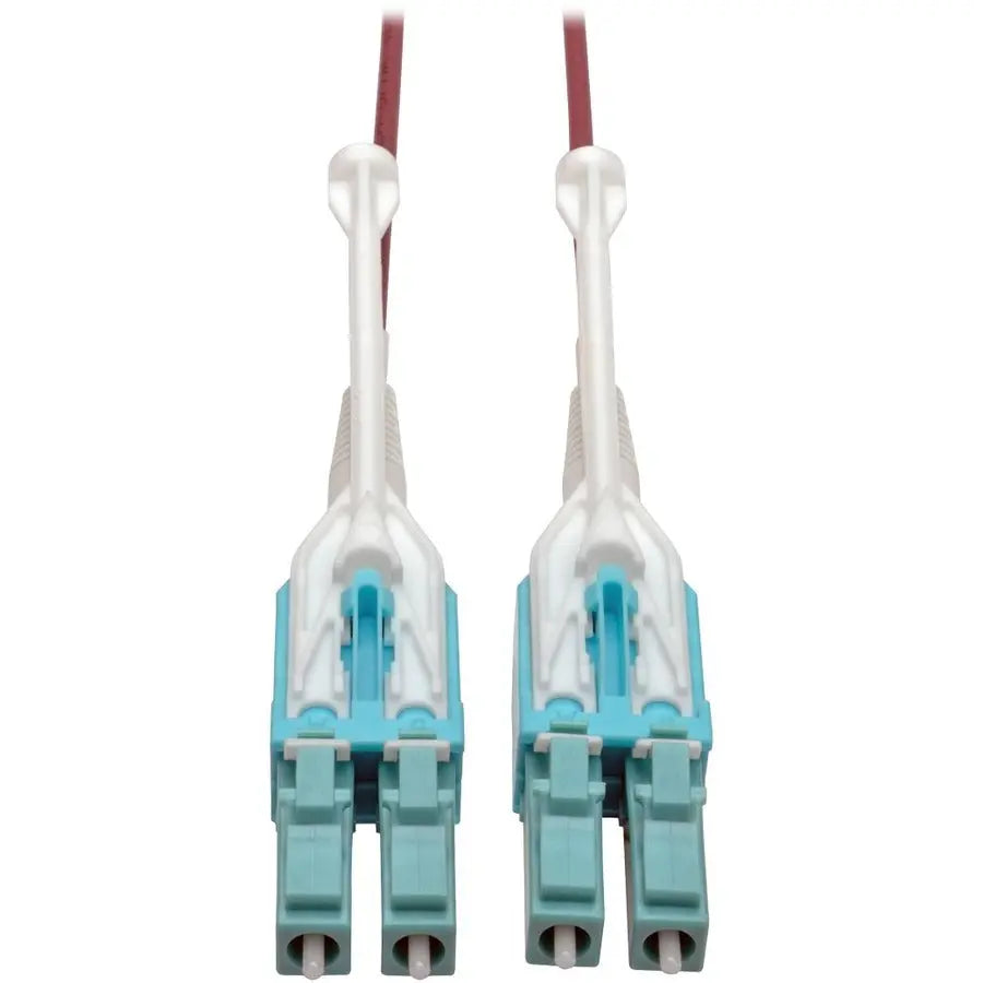 EATON Tripp Lite 1M 10Gb Duplex Multimode Fiber Patch Cable 50/125 OM4 LC/LC LSZH - Fiber Optic for Network Device - 12.50 GB/s - Patch Cable - 3.28 ft - 2 x LC Male Network - 2 x LC Male Network - 50/125 &...  - N821-01M-MG-T