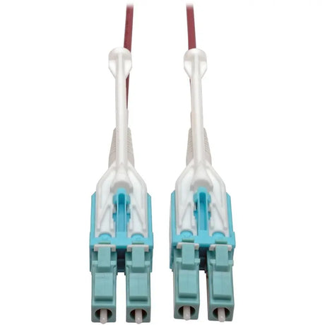 EATON Tripp Lite 1M 10Gb Duplex Multimode Fiber Patch Cable 50/125 OM4 LC/LC LSZH - Fiber Optic for Network Device - 12.50 GB/s - Patch Cable - 3.28 ft - 2 x LC Male Network - 2 x LC Male Network - 50/125 &...  - N821-01M-MG-T