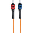 EATON Tripp Lite 1M Duplex Multimode 62.5/125 Fiber Optic Patch Cable ST/ST 3' 3ft 1 Meter - ST Male - ST Male - 3ft - N302-003