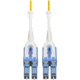 EATON Tripp Lite 1M Duplex SMF Singlemode 9/125 Uniboot Fiber Optic Patch Cable LC/LC 3' - Fiber Optic for Patch Panel, Switch, Network Device - 1.25 GB/s - Patch Cable - 3.28 ft - 2 x LC Male Network - 2 x...  - N370-01M-T