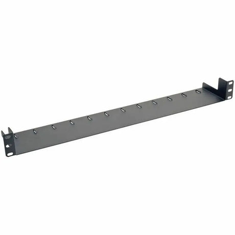 EATON Tripp Lite 1U Horizontal Rack Server Cabinet Mount Cable Management Tray - Cable Tray - Black Powder Coat - 1U Rack Height - 19" Panel Width - Steel - SRCABLETRAY1U