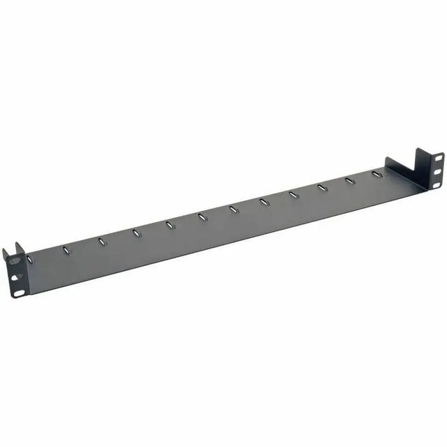 EATON Tripp Lite 1U Horizontal Rack Server Cabinet Mount Cable Management Tray - Cable Tray - Black Powder Coat - 1U Rack Height - 19" Panel Width - Steel - SRCABLETRAY1U