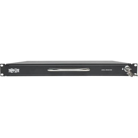 EATON Tripp Lite 1U Rackmount Keyboard w KVM Cable Kit for 2-Post or 4-Post Racks - Cable Connectivity - USB Interface - 104 KeyTouchPad - Compatible with Server - Black - SRSHELFKBD