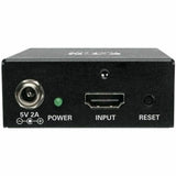EATON Tripp Lite 2-Port 3D 4K HDMI Splitter, HDMI 2.0, HDCP 2.2 UHD 4K @ 60Hz, HDR, TAA - 3840 × 2160 - 22.97 ft Maximum Operating Distance - HDMI In - HDMI Out - Metal - TAA Compliant - B118-002-UHD-2