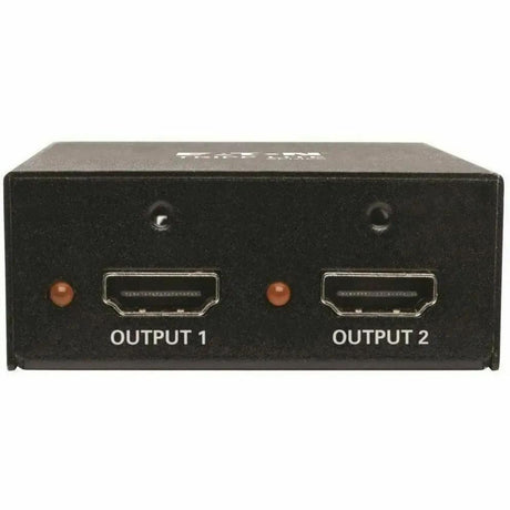 EATON Tripp Lite 2-Port 3D 4K HDMI Splitter, HDMI 2.0, HDCP 2.2 UHD 4K @ 60Hz, HDR, TAA - 3840 × 2160 - 22.97 ft Maximum Operating Distance - HDMI In - HDMI Out - Metal - TAA Compliant - B118-002-UHD-2