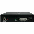 EATON Tripp Lite 2-Port DVI Splitter with Audio and Signal Booster, Single-Link 1080p @ 60 Hz (DVI-D F/2xF), International Plug Adapters, TAA - 1920 x 1200 - 80 ft Maximum Operating Distance - Audio Line In - B116-002A-INT