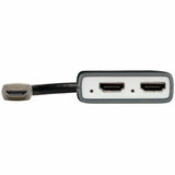 EATON Tripp Lite 2-Port HDMI Splitter - HDMI 2.0, 4K @ 60 Hz, 4:4:4, Multi-Resolution Support, HDR, HDCP 2.2, USB Powered, TAA - 4096 x 2160 - 15 ft Maximum Operating Distance - HDMI In - HDMI Out - USB - N...  - B118-002-HDR-V2