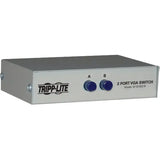 EATON Tripp Lite 2-Port Manual VGA/SVGA Video Switch 3x HD15F Metal - 1600 x 1280 - VGA, SVGA - 2 Input Device - 1 Output device - 2 x VGA In - 1 x VGA Out - B112-002-R