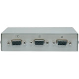 EATON Tripp Lite 2-Port Manual VGA/SVGA Video Switch 3x HD15F Metal - 1600 x 1280 - VGA, SVGA - 2 Input Device - 1 Output device - 2 x VGA In - 1 x VGA Out - B112-002-R