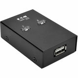 EATON Tripp Lite 2-Port USB Hi-Speed Sharing Switch for Printer/ Scanner /Other - USB - External - 2 USB Port(s) - 2 USB 2.0 Port(s) - U215-002