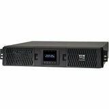 EATON Tripp Lite 208/230V 1000VA 900W Double-Conversion UPS - 6 Outlets, Extended Run, Card Slot, LCD, USB, DB9, 2U - 2U Rack-mountable - 4.10 Hour Recharge - 4.70 Minute Stand-by - 230 V AC Output - SUINT1000LCD2U