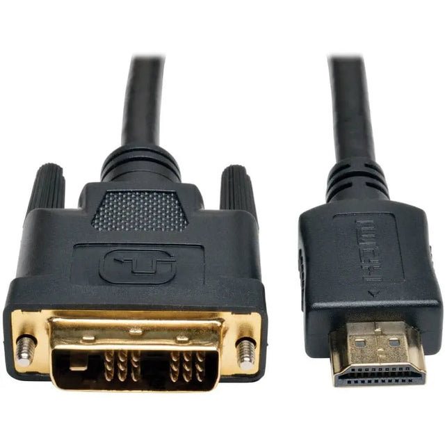 EATON Tripp Lite 20ft HDMI to DVI-D Digital Monitor Adapter Video Converter Cable M/M 20' - DVI/HDMI for Video Device, TV, Plasma, Projector, HDTV Set-top Boxes, DVD Player, Monitor - 20 ft - 1 x HDMI Male ...  - P566-020
