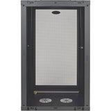 EATON Tripp Lite 21U Wall Mount Rack Enclosure Server Cabinet w/ Door and Side Panels - 21U Rack Height x 19" Rack Width x 16.50" Rack Depth - Wall Mountable - Black - 200 lb Maximum Weight Capacity - 200 l - SRW21U